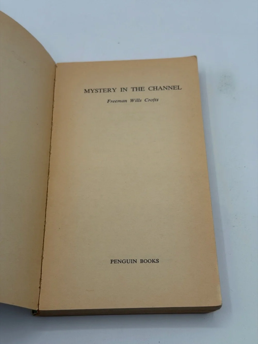 Mystery In The Channel by Freeman Wills Crofts Penguin Crime (Paperback 1965)